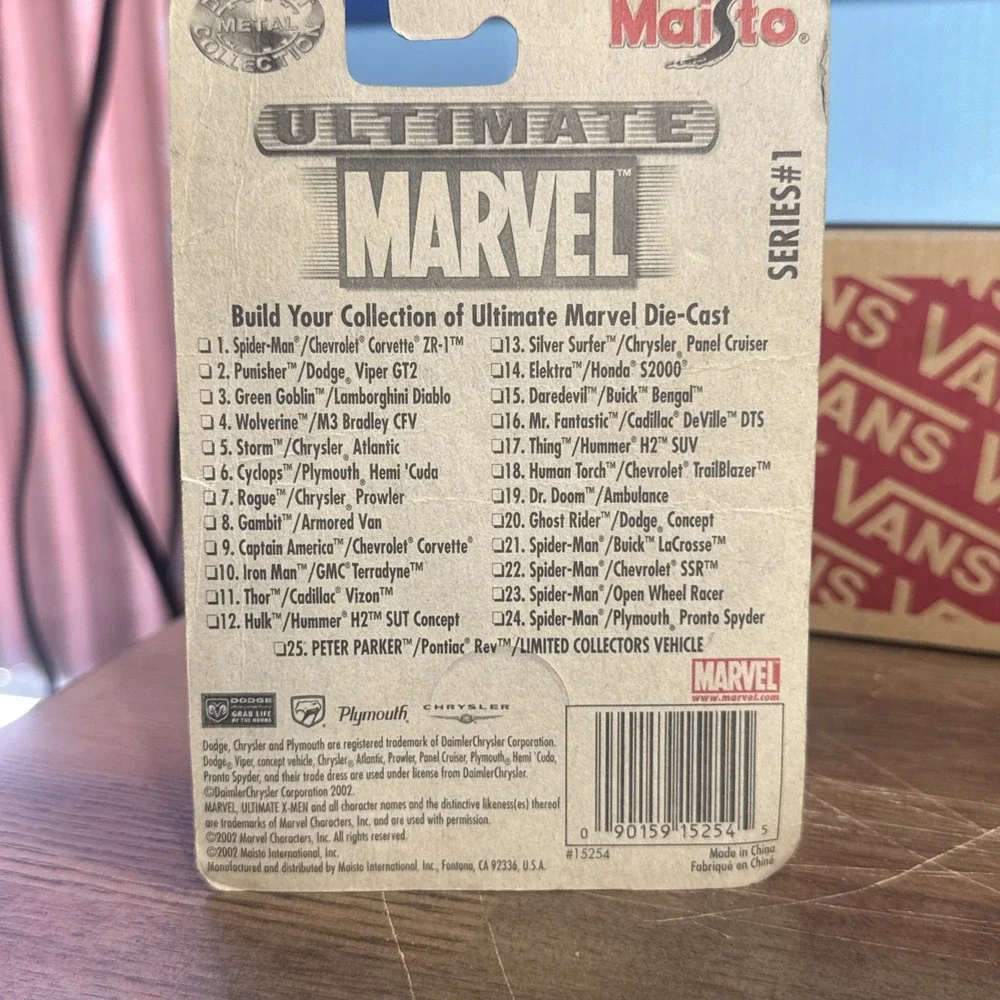 MAISTO ULTIMATE‎ MARVEL (SERIES #1) #20 OF 25 GHOST RIDER DODGE CONCEPT